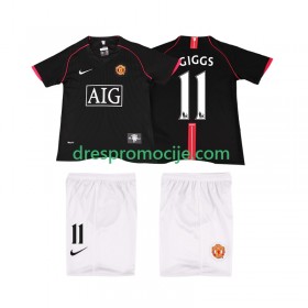 Manchester United GIGGS 11 2007 2008 Dres Retro Dječji Gostujući Kratkih Rukava